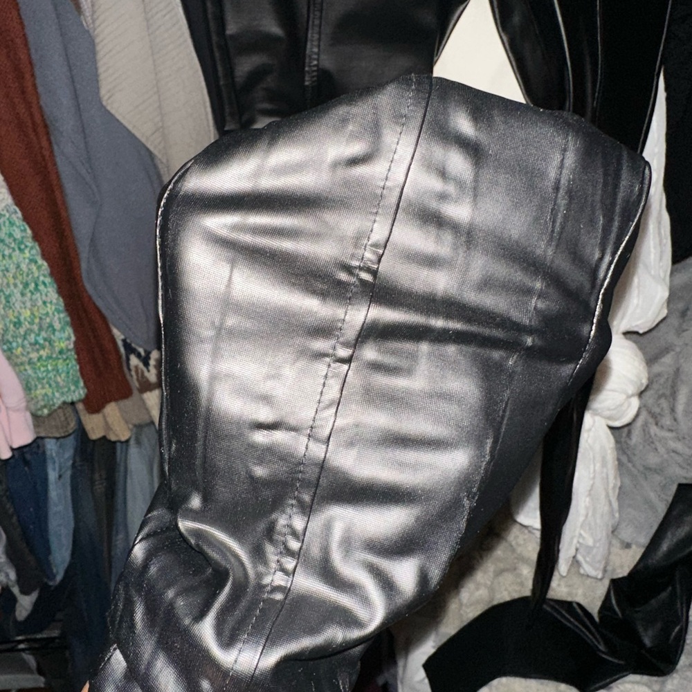 H&M leather leggings - Picture 3 of 3